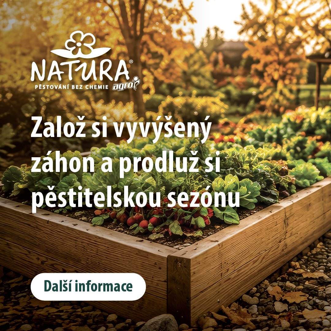 Náplň pro vyvýšené záhony