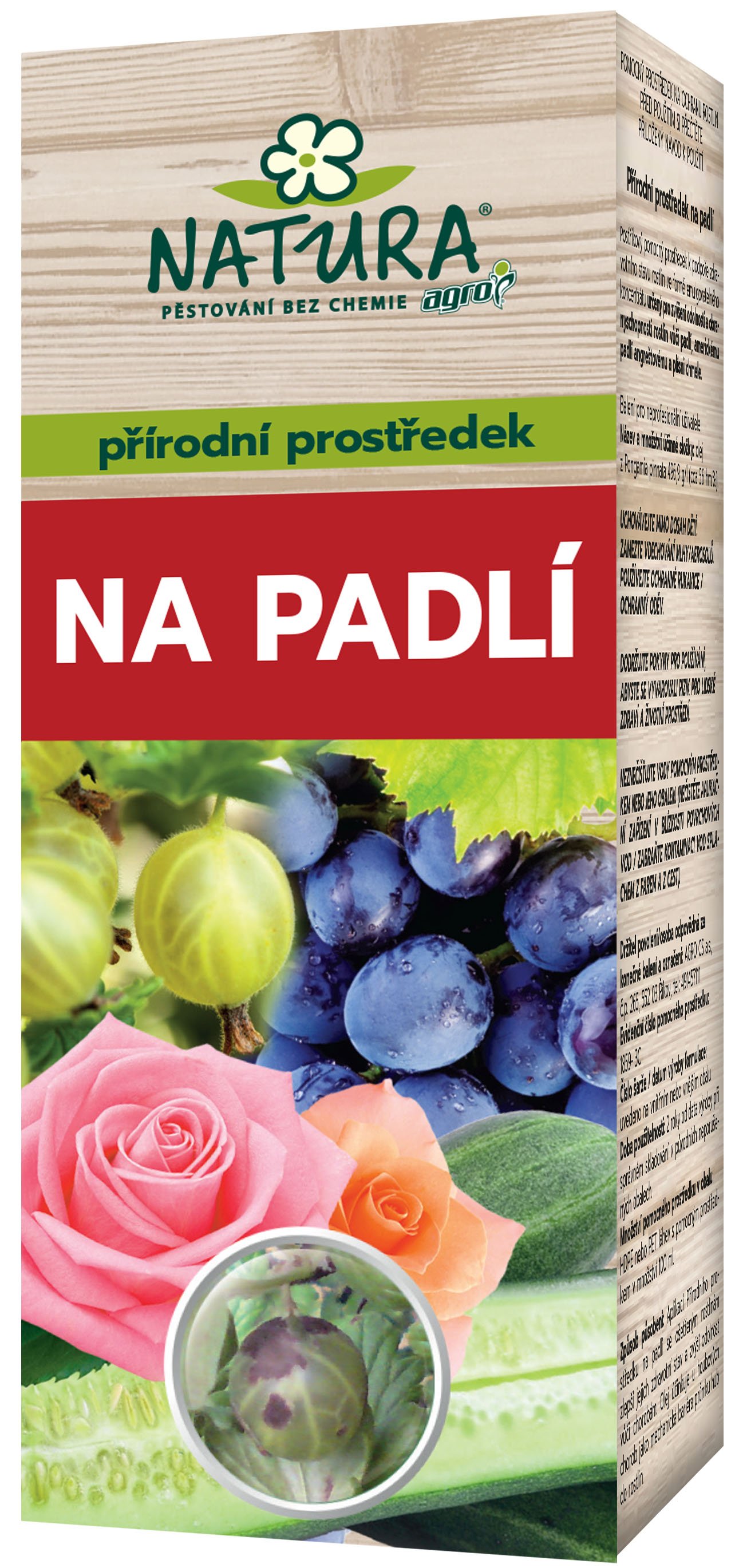 Přírodní prostředek na padlí