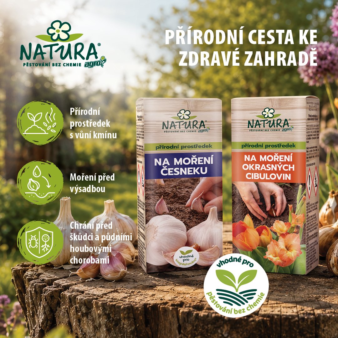 Přírodní prostředek na moření okrasných cibulovin