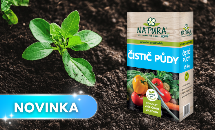 Nová sezóna - nový začátek s přírodním čističem půdy